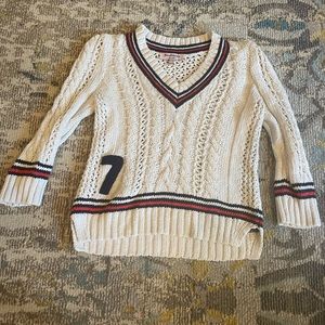Juicy Couture knit varsity sweater